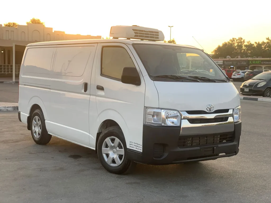 Chiller van for rent in dubai