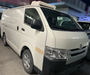 Refrigerated chiller van used for pharmaceutical delivery in UAE ensuring medicine safety