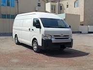A refrigerated delivery van parked in Al Barsha Dubai ready for cold chain food and pharmaceutical transport
